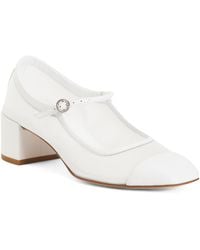 TJ Maxx - Aline Cap Mesh Pumps For Leather - Lyst