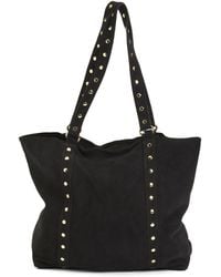 TJ Maxx - Suede Studded Tote, /Suede - Lyst