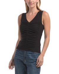 TJ Maxx - Pima Cotton Blend Tara V-Neck Tank For - Lyst