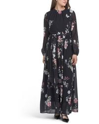 TJ Maxx - Floral Maxi Dress For Nylon/Cotton/Viscose - Lyst