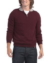 TJ Maxx - Cashmere Quarter Zip Mock Neck Sweater For - Lyst