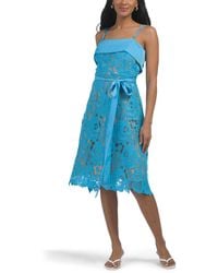 TJ Maxx - Sleeveless Lace Mini Dress For Spandex/Polyester - Lyst