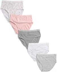 TJ Maxx - 5Pk Organic Cotton Blend Briefs For Spandex/Cotton - Lyst