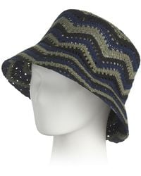 TJ Maxx - Machine Knit Structured Chevron Bucket Hat For Cotton/Polyester - Lyst