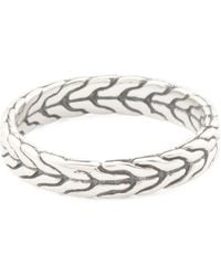 TJ Maxx - Sterling Woven Stacking Band Ring - Lyst
