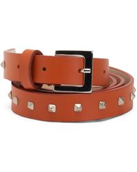 TJ Maxx - Leather Stud Embellished Belt - Lyst