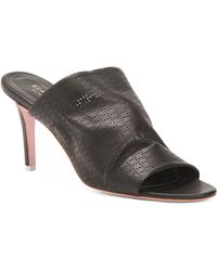 TJ Maxx - Leather Lara Peep Toe Heels For - Lyst