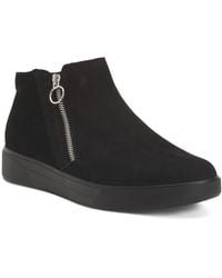 TJ Maxx - Suede Viera Zip Comfort Booties For - Lyst