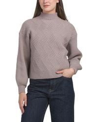 TJ Maxx - Funnel Neck Sweater, Nylon/Polyester/Viscose - Lyst