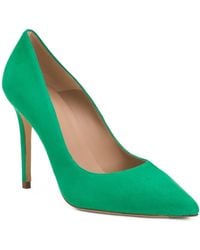 TJ Maxx - Suede Fern Pointy Toe Court Pumps For Leather/Suede - Lyst