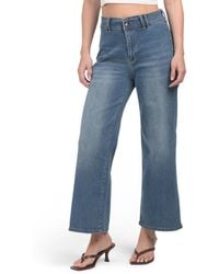 TJ Maxx - No Front Pocket Wide Leg Jeans For Spandex/Cotton/Polyester - Lyst