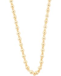 TJ Maxx - 14Kt Beaded Chain Necklace For - Lyst