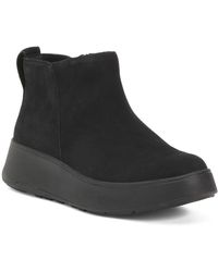 TJ Maxx - Suede Fmode Flatform Zip Ankle Boots For - Lyst