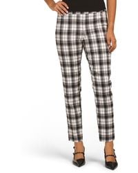 TJ Maxx - Pull On Plaid Pants For Nylon/Spandex/Rayon - Lyst