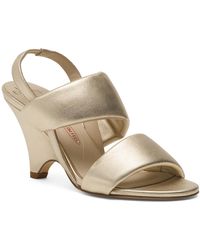 TJ Maxx - Leather Cambiano 2 Strap Heels For - Lyst