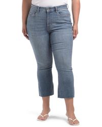 TJ Maxx - Plus Psp Stretch Cropped Bootcut Jeans For Spandex/Cotton/Polyester - Lyst