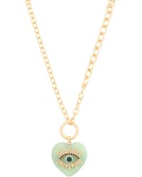 TJ Maxx - Evil Eye Heart Stone Pendant Necklace - Lyst
