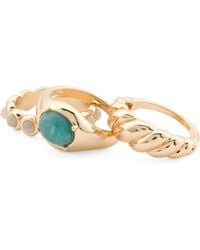 TJ Maxx - Amazonite 3Pc Ring Set For - Lyst