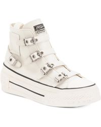 TJ Maxx - Leather Razor High Top Sneakers For - Lyst