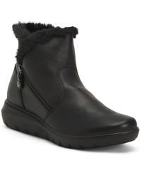 TJ Maxx - Leather Booties With Zip Closure For - Lyst