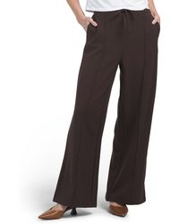 TJ Maxx - Cozy Flannel Wide Leg Trousers For Spandex/Polyester/Rayon - Lyst