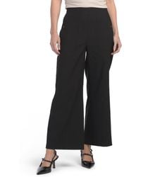TJ Maxx - Wide Leg Ankle Pants With Matte Horn Buttons For Nylon/Spandex/Rayon - Lyst