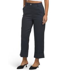 TJ Maxx - Pull On Straight Leg Cropped Pants For Nylon/Spandex/Polyester - Lyst