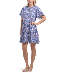 TJ Maxx Upf 50 Rosemary Beach Relaxed Maxi Dress For Spandex/Polyester in  Blue | Lyst