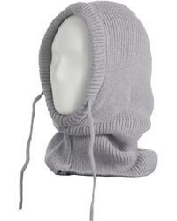 TJ Maxx - Knit Balaclava With Drawstring For Polyester - Lyst