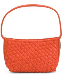 TJ Maxx - Leather Hazel Hand Woven Shoulder Bag For - Lyst
