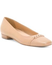 TJ Maxx - Leather Narrow Harmony Comfort Flats For - Lyst