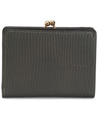 TJ Maxx - Leather Embossed Kiss Lock Wallet, Leather - Lyst