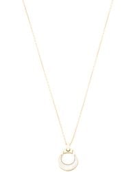 TJ Maxx - 14Kt Mother Of Pearl Stirrup Necklace For - Lyst