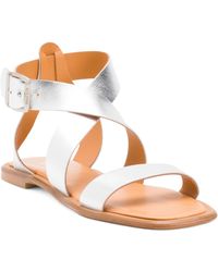 TJ Maxx - Leather Marina Ankle Strap Sandals For - Lyst