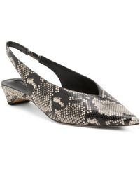 TJ Maxx - Leather Esmae Slingback Heeled Mules For - Lyst