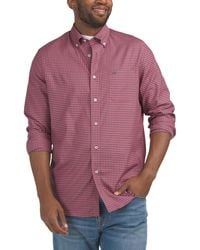 TJ Maxx - Long Sleeve Sj Shemwood Plaid Sportshirt For Spandex/Cotton - Lyst