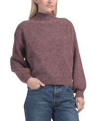 TJ Maxx - Funnel Neck Sweater, Nylon/Polyester/Viscose - Lyst