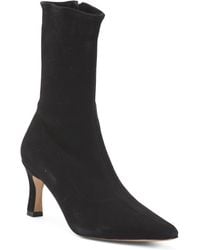 TJ Maxx - Suede Carolina Heeled Sock Booties For - Lyst