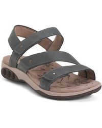 TJ Maxx - Leather Haley Ankle Wrap Comfort Sandals For - Lyst