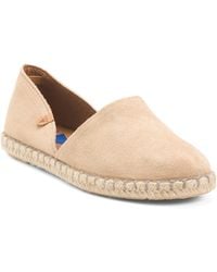 TJ Maxx - Suede Espadrille Flats For Leather/Suede - Lyst