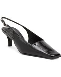 TJ Maxx - Patent Leather Zaaki Slingback Heeled Mules For - Lyst