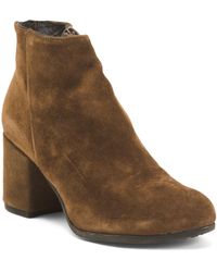 TJ Maxx - Suede Heeled Booties For - Lyst