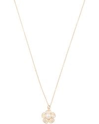TJ Maxx - 14Kt Flower Pearl Pendant Necklace For - Lyst
