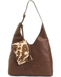 TJ Maxx - Leather Anny Hobo With Cow Pouch For - Lyst