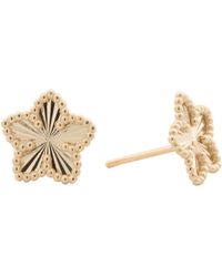 TJ Maxx - 14Kt Beaded Flower Stud Earrings For - Lyst