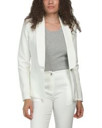 TJ Maxx - Solid Shawl Lapel Collar Blazer, Polyester - Lyst