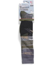 TJ Maxx - Snowboard Targeted Cushion Broken Lines Performance Socks For Nylon/Merino Wool - Lyst