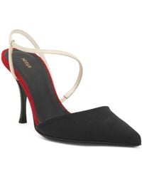 TJ Maxx - Tagra Heeled Pointy Toe Pumps For Leather/Suede - Lyst
