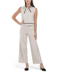 TJ Maxx - 2Pc Knit Top And Pants Set For Nylon/Polyester/Viscose - Lyst