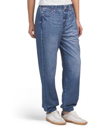 TJ Maxx - Denim Illusion Pull On Relaxed Fit Pants For Cotton/Polyester - Lyst